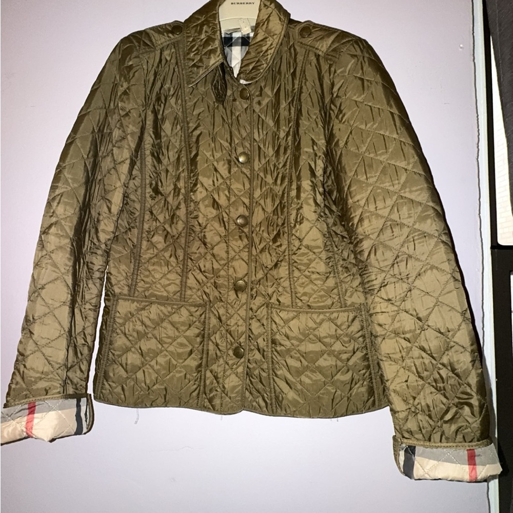 Quilted Olive Jacket